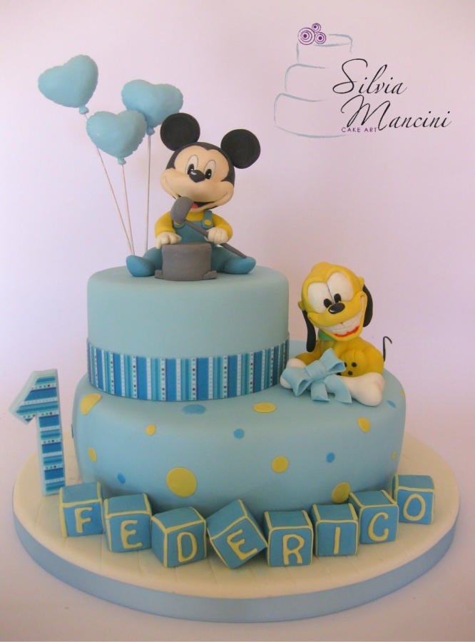1000+ Ideas About Baby Mickey Cake On Pinterest