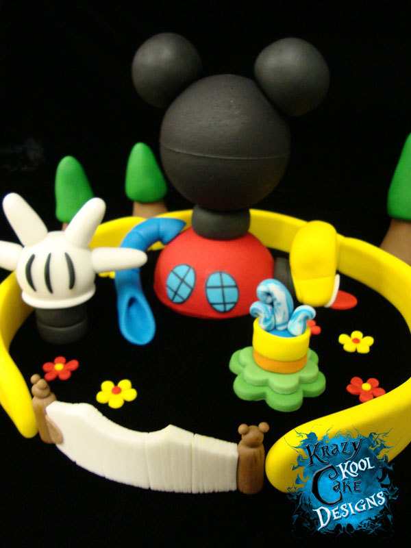 Mickey Mouse Cake Topper Set