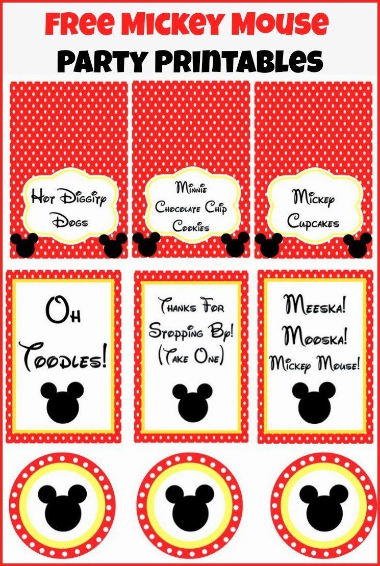 1000+ Images About Mickey Mouse Party On Pinterest