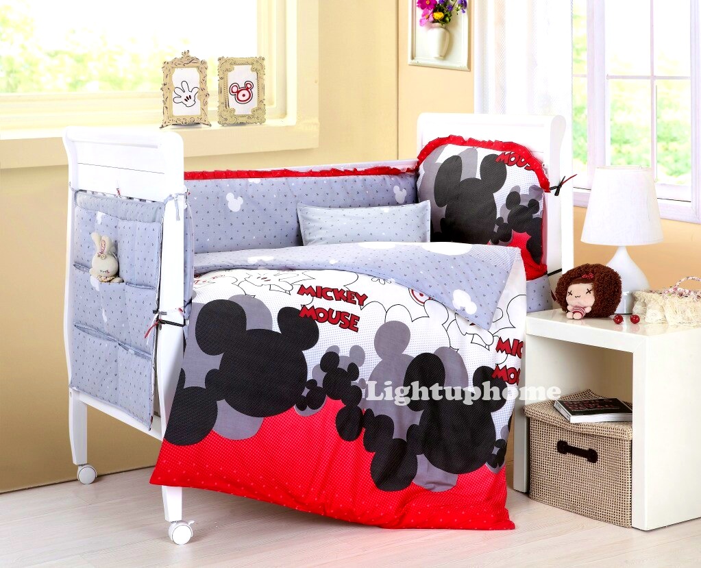 Bedroom   Fascinating Mickey Mouse Bedroom Disney Bed Set Bedding