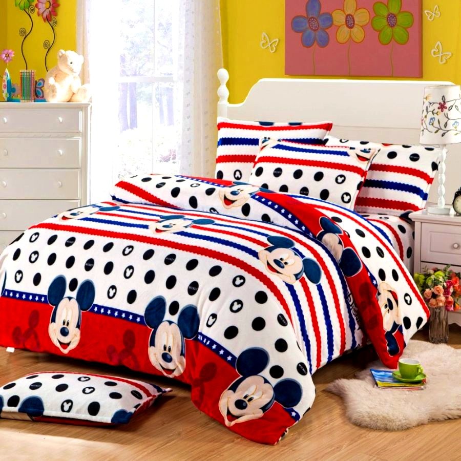 Bedroom   Mickey Mouse Queen Size Bedding Mickey Mouse Clubhouse