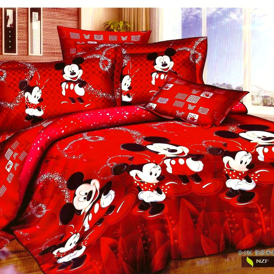 Bedroom  Mickey And Minnie Mouse Bedding  Marvellous Mickey And