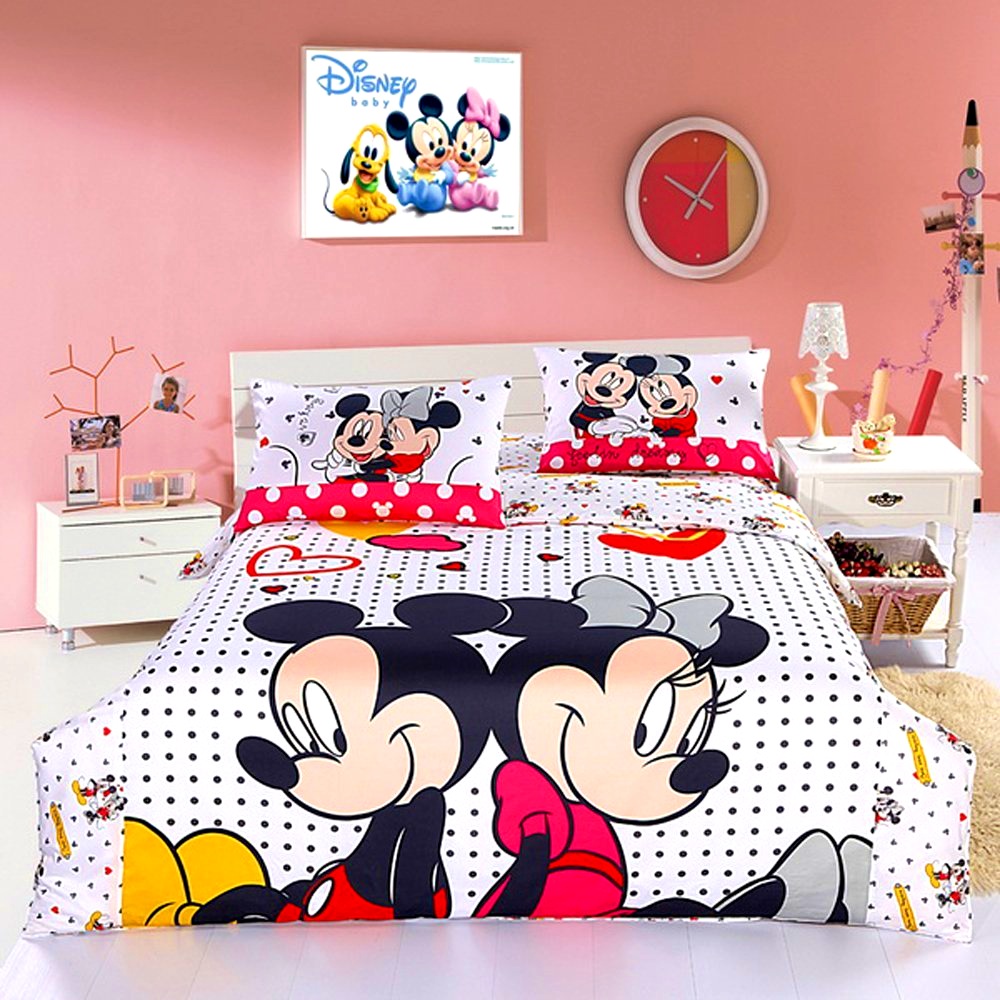 Bedroom  Mickey Mouse Bedding  Cool Popularity Mickey Mouse