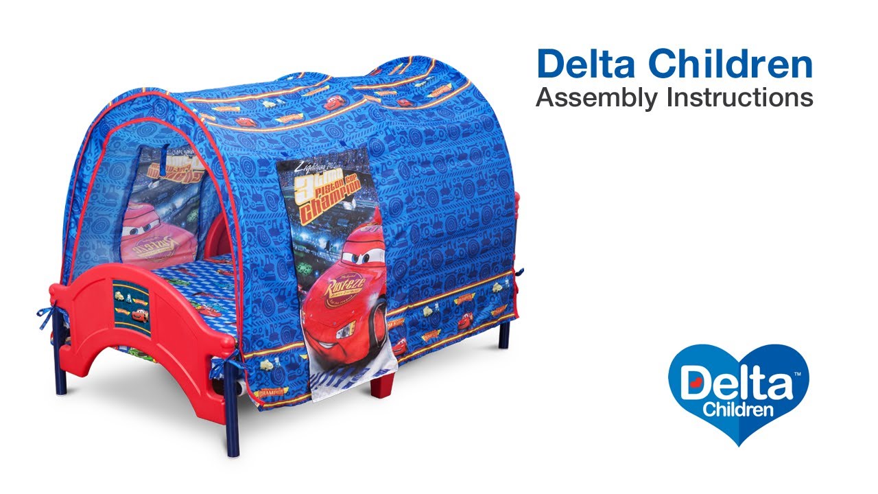 Delta Children Tent Bed Assembly Video