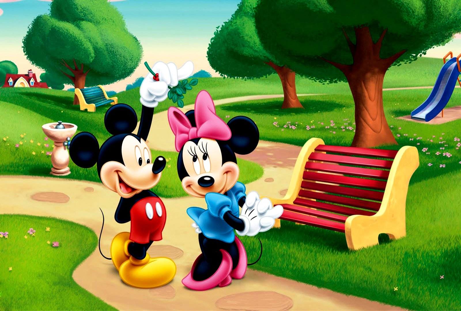 Download Wallpaper Mickey Mouse