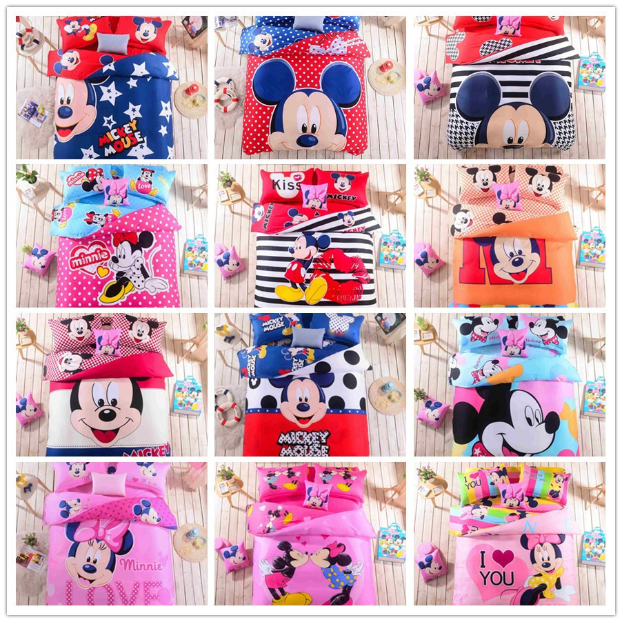 Mickey And Minnie Queen Size Bedding Promotion
