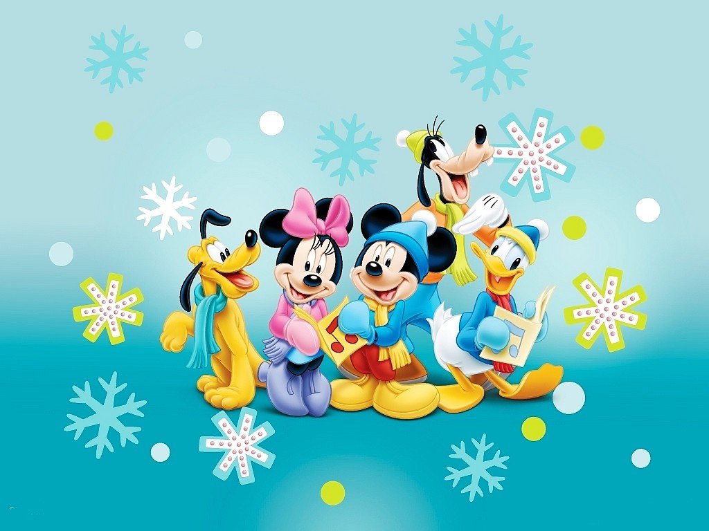 Mickey Mouse Christmas Backgrounds