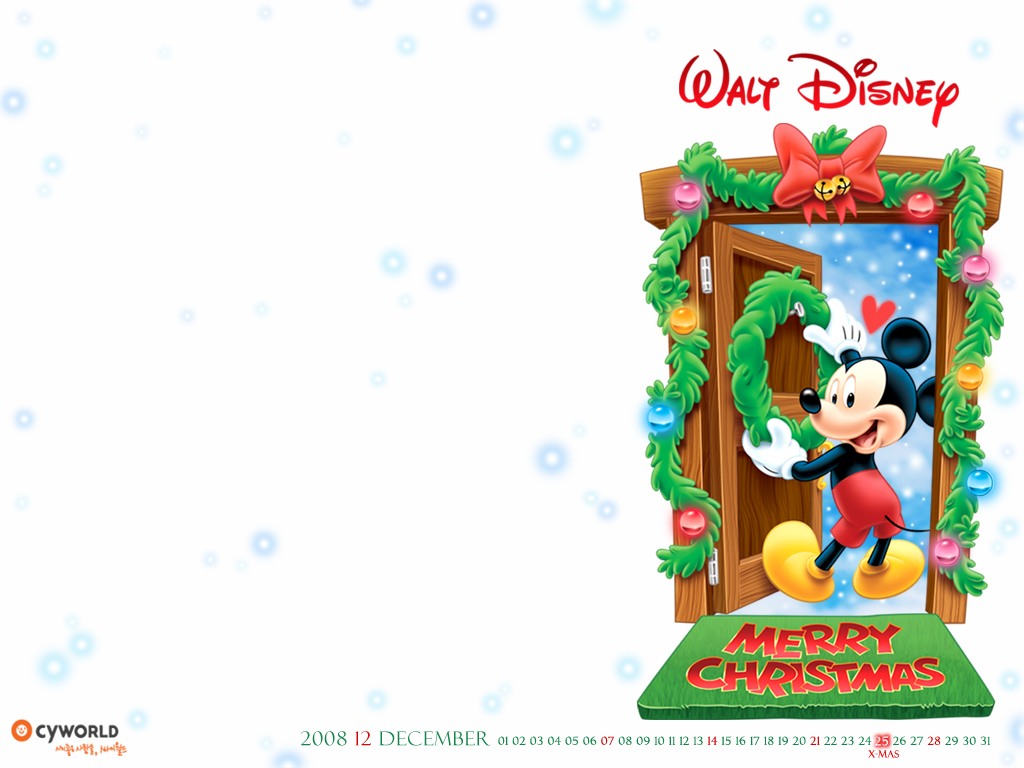 Mickey Mouse Christmas Wallpaper