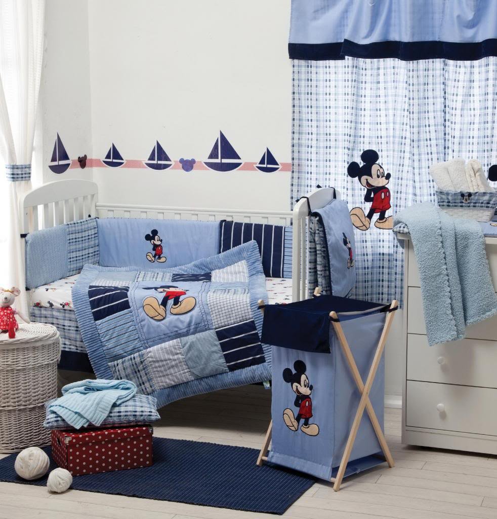 Mickey Mouse Cot Bed Duvet Cover