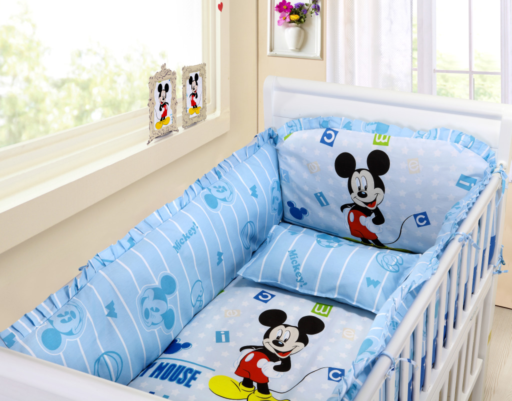 Mickey Mouse Cot Bed Duvet Cover
