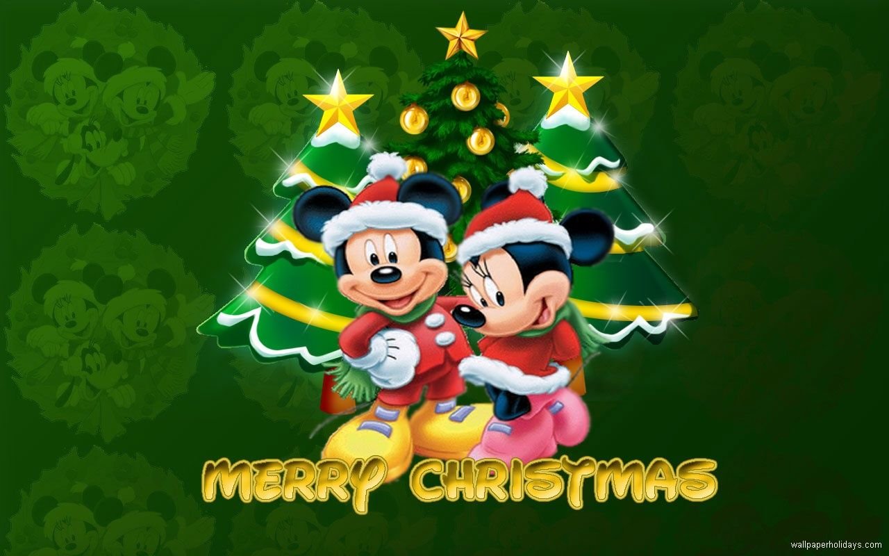 Mickey Mouse Merry Christmas Wallpaper Pictures, Photos, And