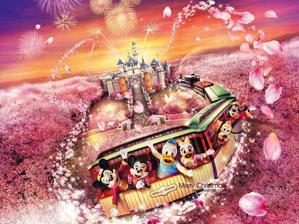 Mickey Mouse New Year Wallpaper Page 1