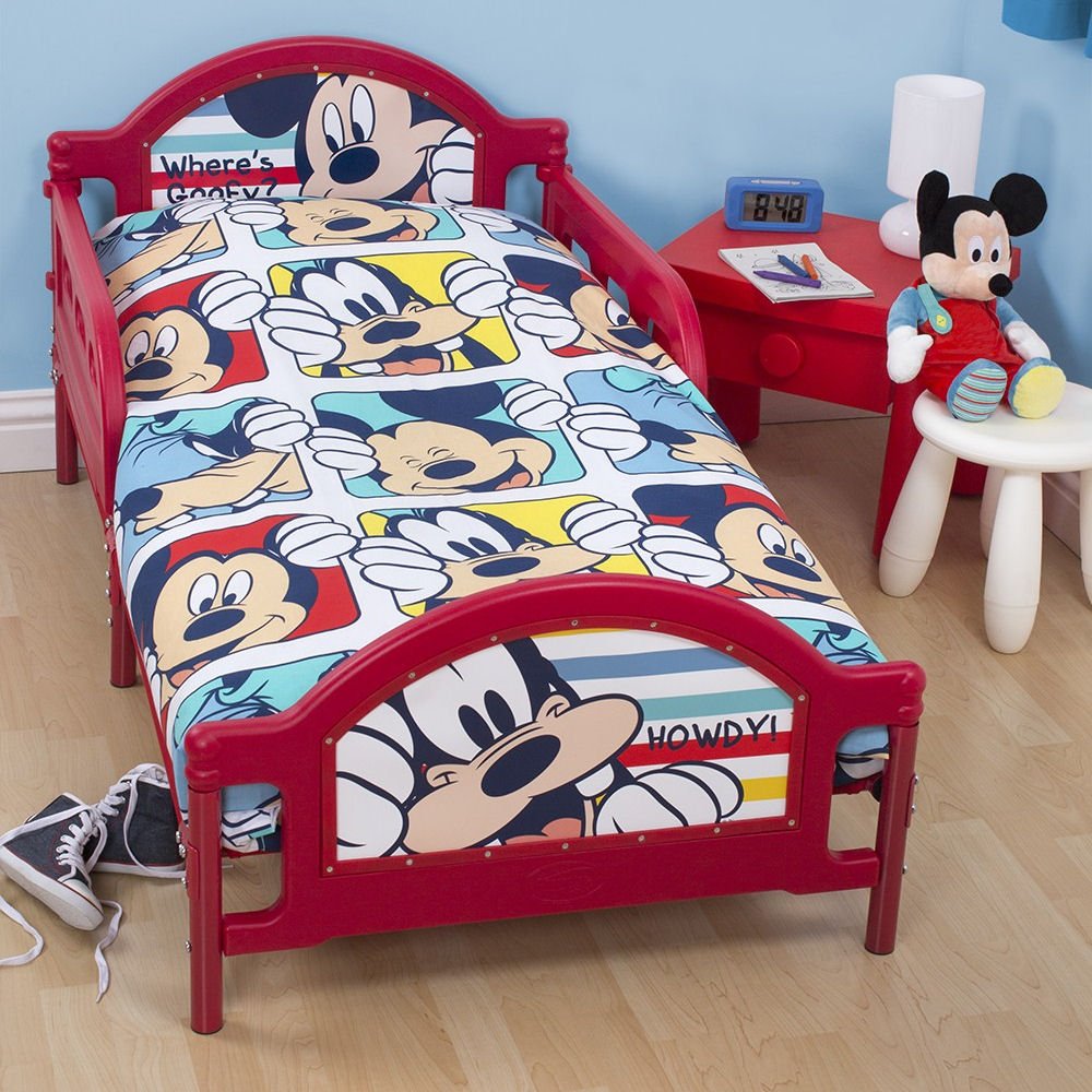 Mickey Mouse Toddler Bed