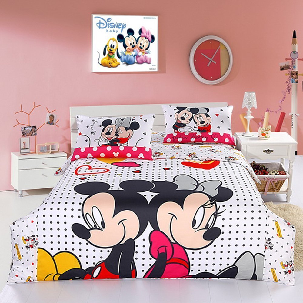 Minnie And Mickey Mouse Bedding Sets
