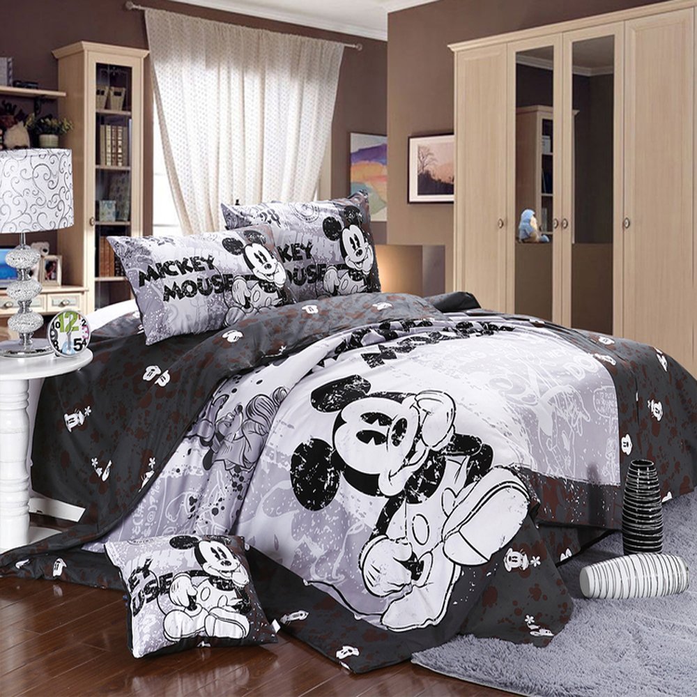 Stylish Cutest Mickey Mouse Bedding For Kids And Adults Too Also