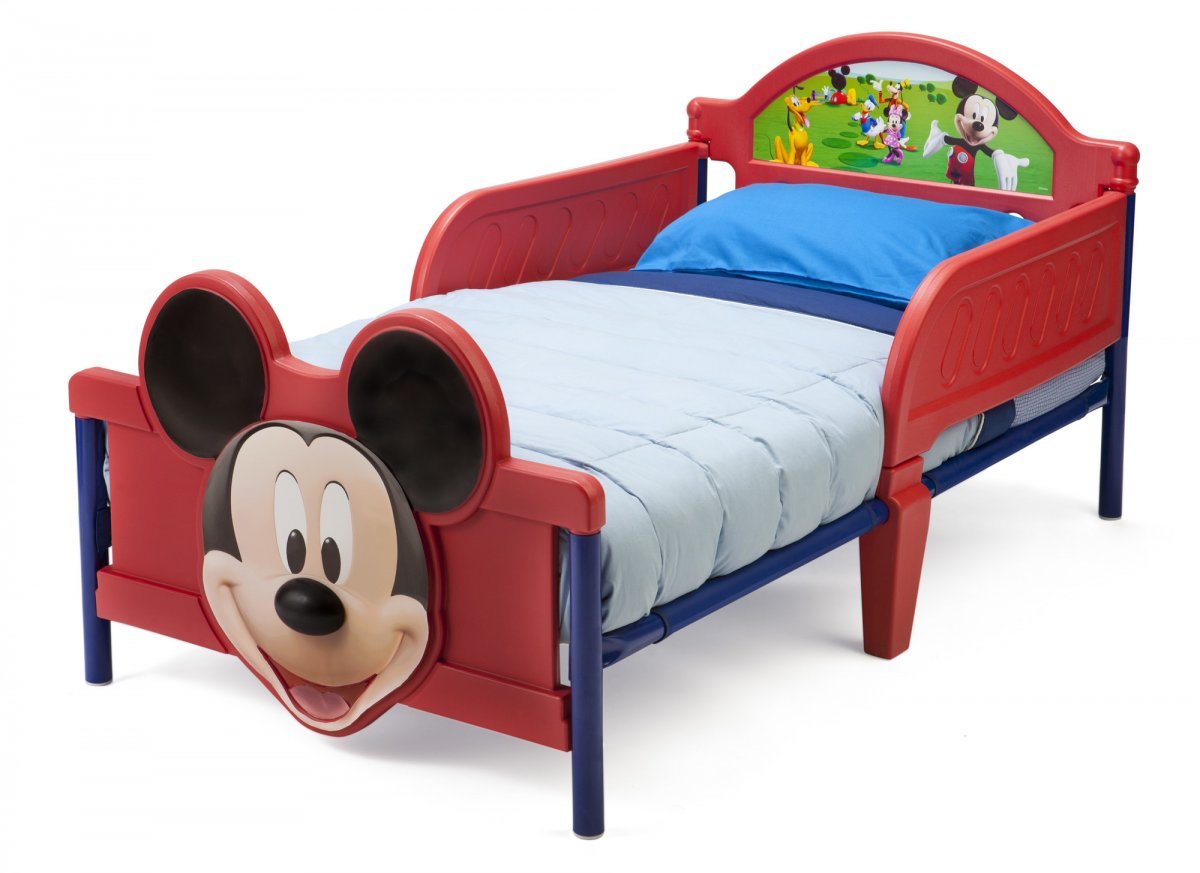 Unique Mickey Mouse Toddler Bed With Delta Mickey Mouse 3d