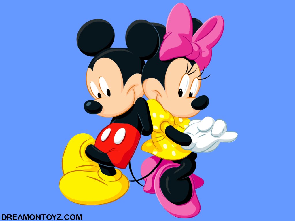Wallpaper Mickey And Minnie Mouse