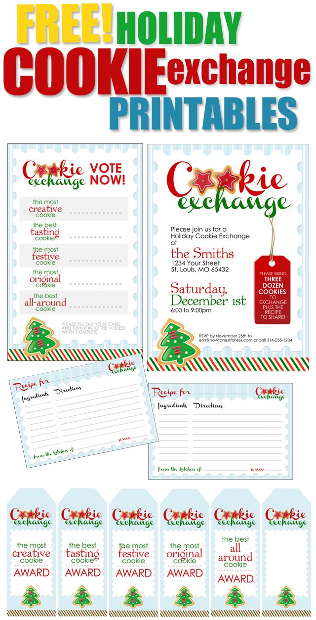 1000+ Ideas About Cookie Exchange Party On Pinterest