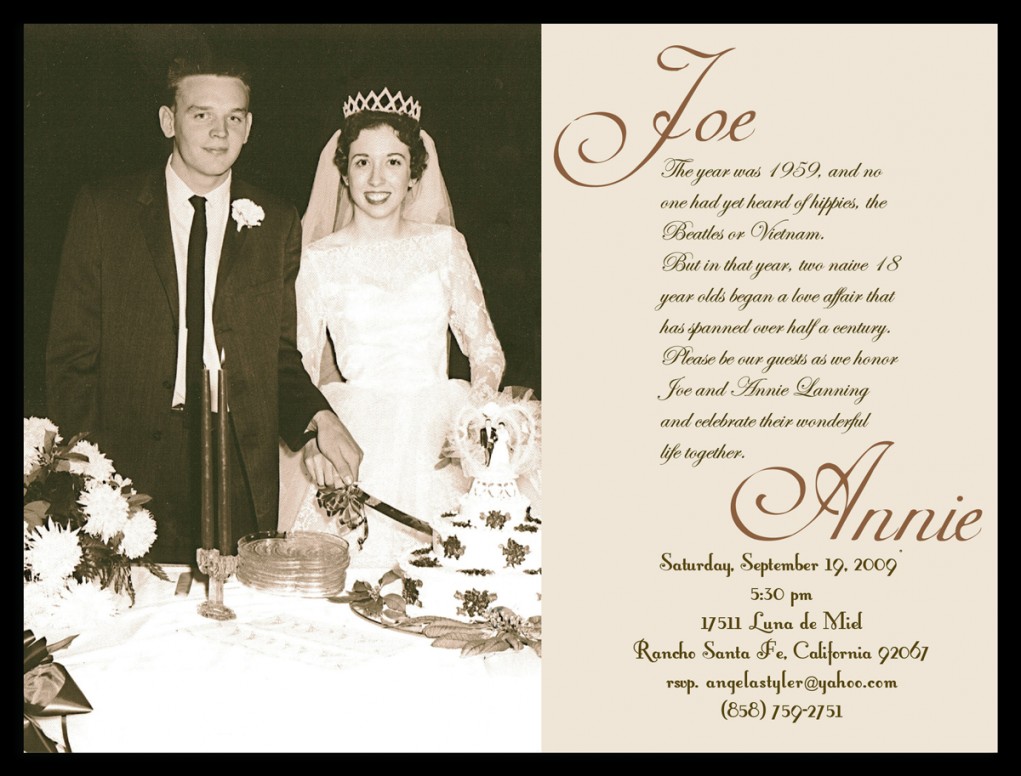 1000+ Images About 60th Anniversary Invitation Ideas On Pinterest