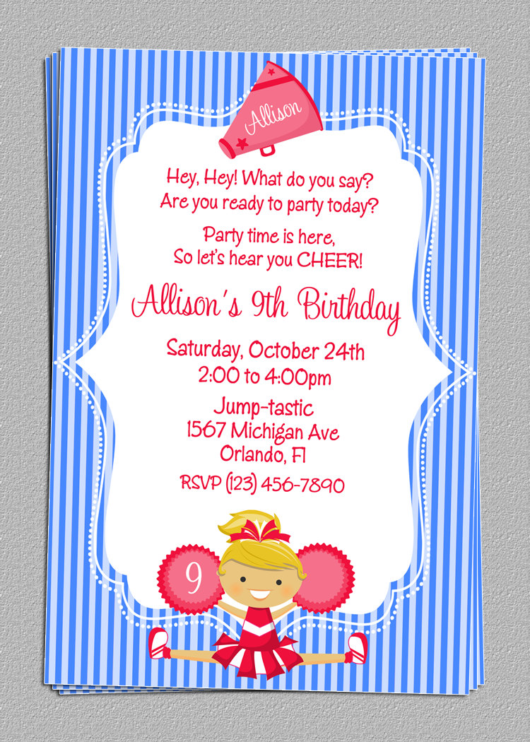 1000+ Images About Grace's Cheerleading Party On Pinterest
