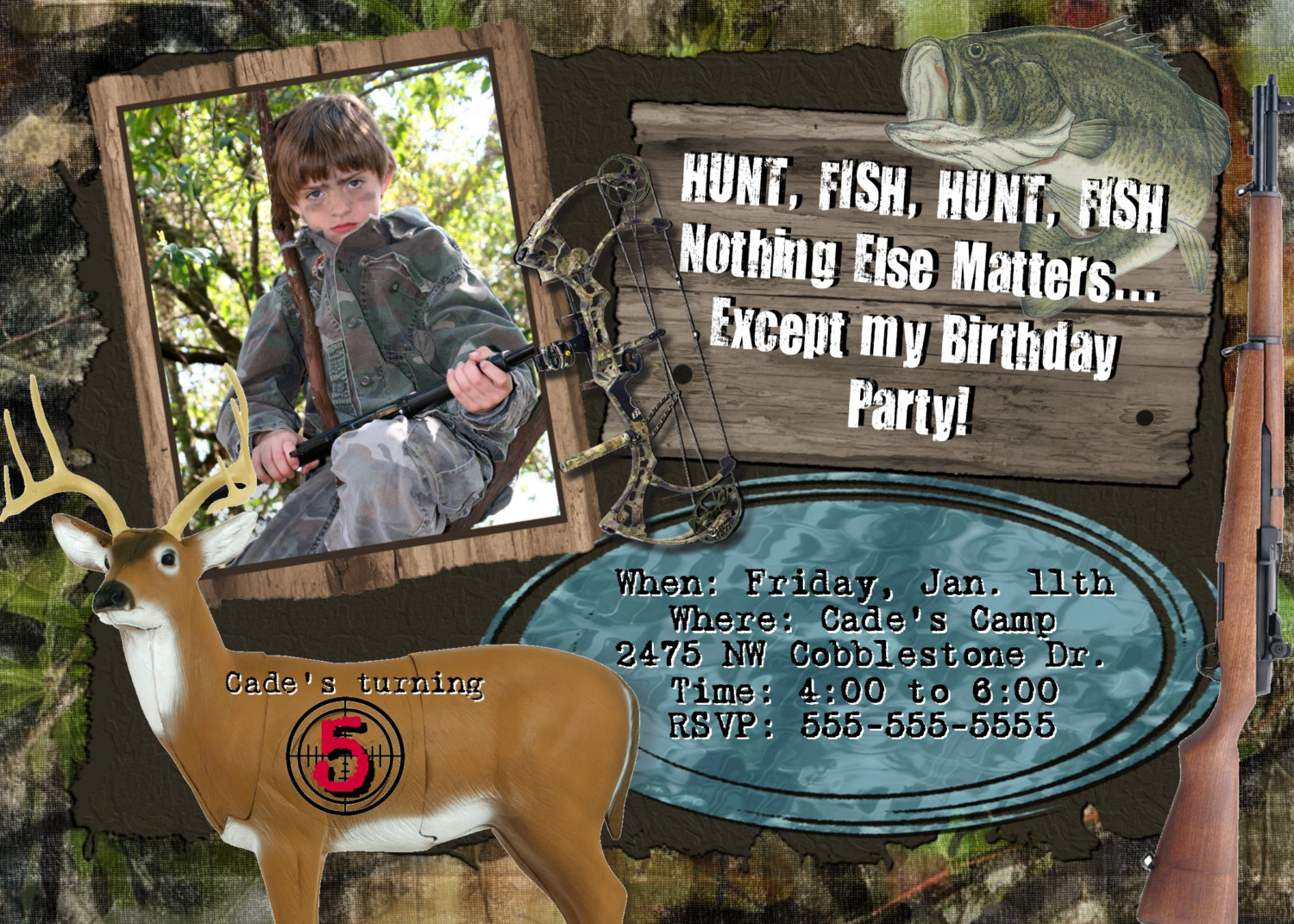 1000+ Images About Hunting & Fishing Party On Pinterest
