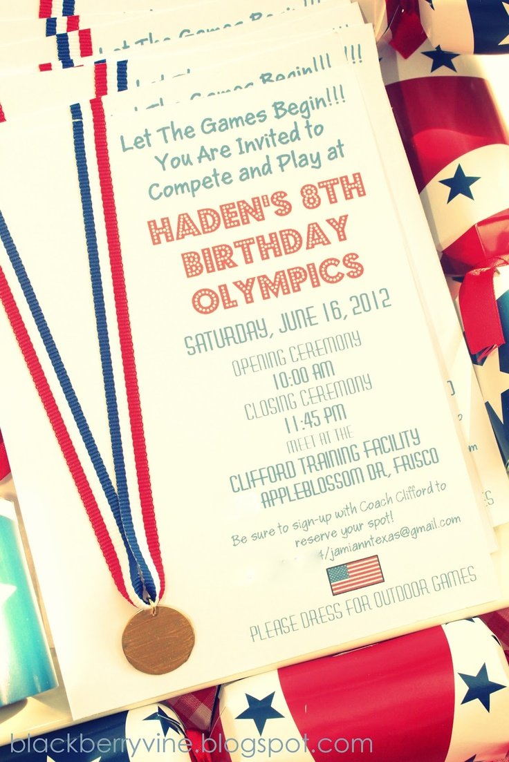 1000+ Images About Olympic Themed Birthday Party On Pinterest