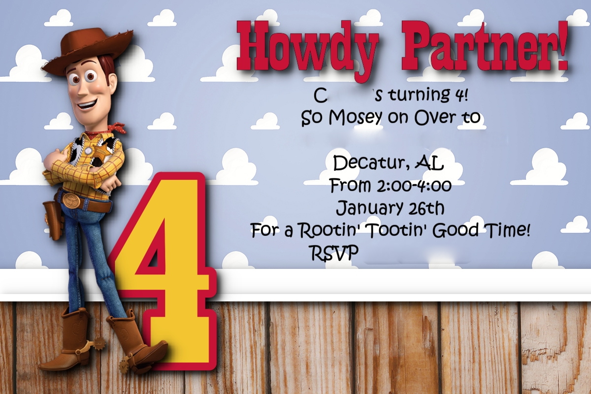 1000+ Images About Woody 4th Bday On Pinterest
