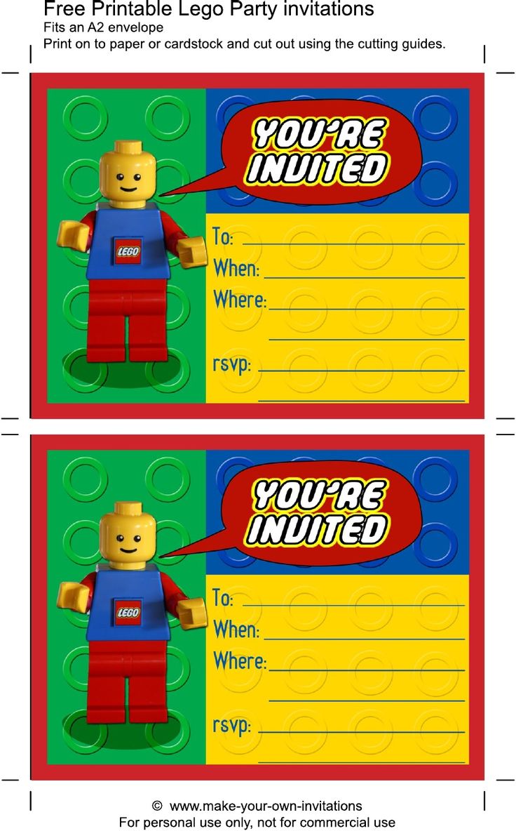 10 Best Ideas About Lego Birthday Invitations On Pinterest