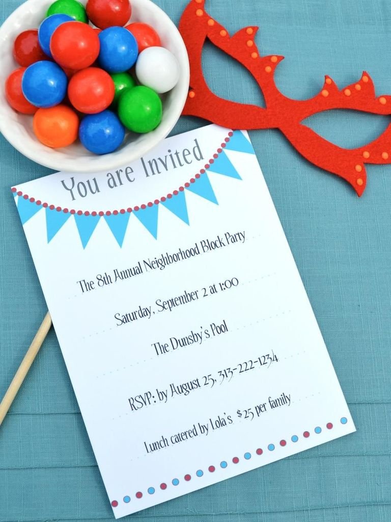 15 Free Printable Birthday Invitations For All Ages