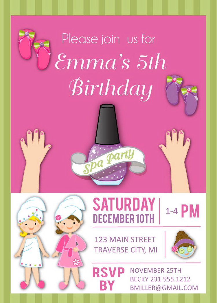17+ Images About Birthday Party Invitations On Pinterest