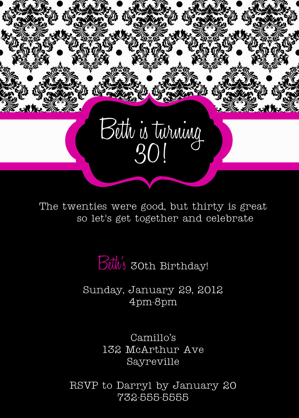 18th Birthday Party Invitations Free Cards Ideas With 18th