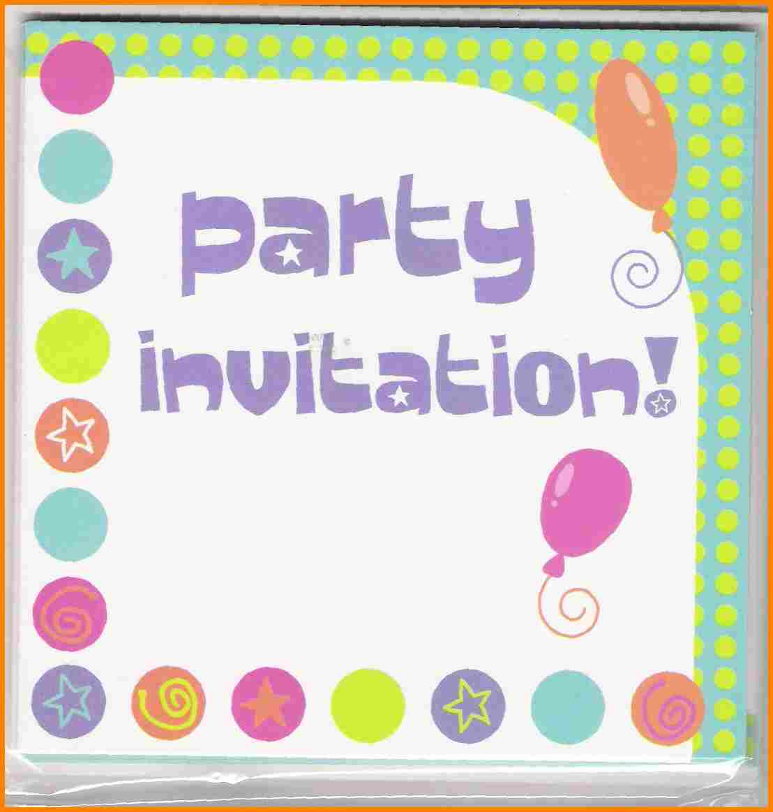 7+ Invitation To Party