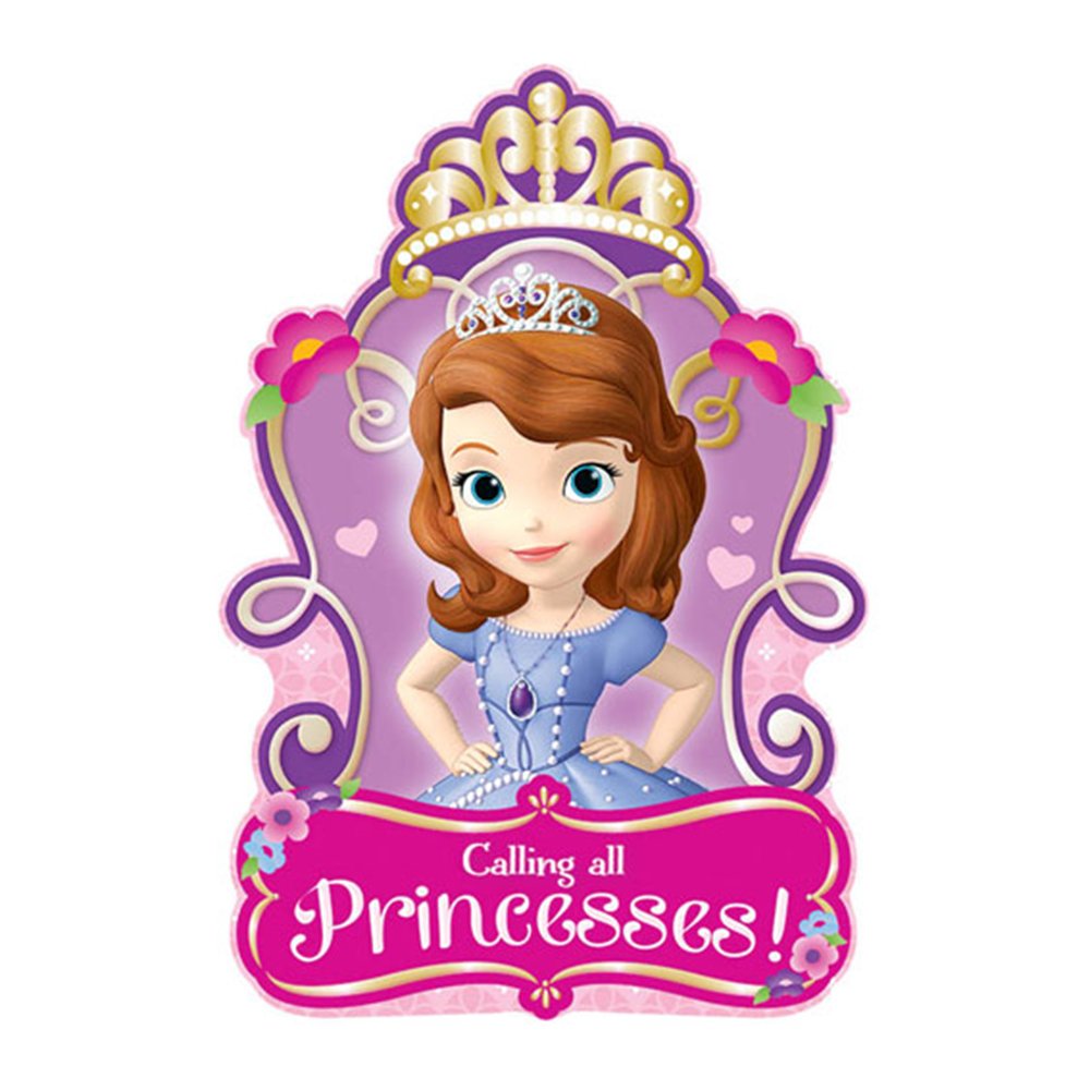 8 Sofia The First Princess Birthday Party Invitations Invite Plus