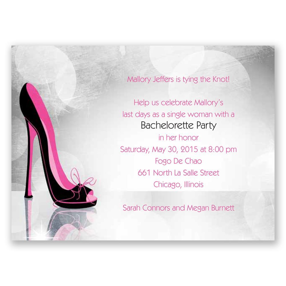 Bachelorette Party Invitations