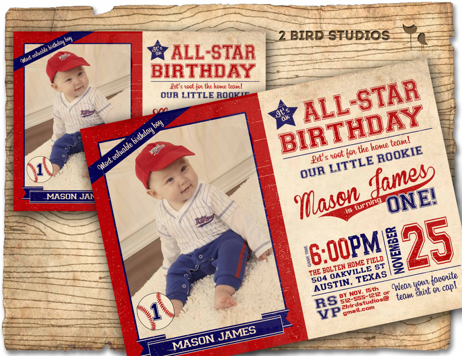 Baseball Invitation