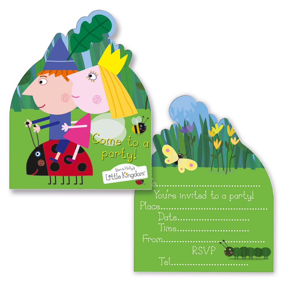 Ben & Holly Invitation Cards