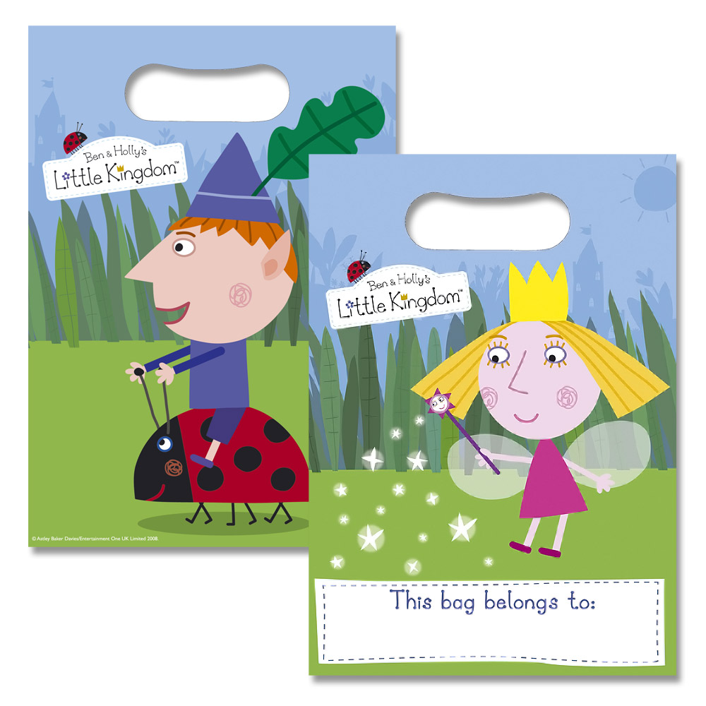 Ben & Holly Party Bags