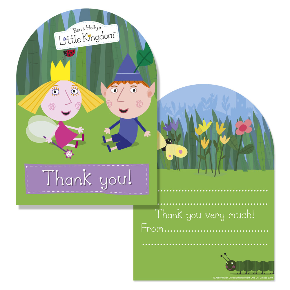Ben & Holly Thank You Cards
