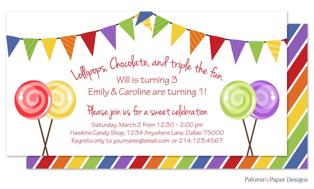 Candy Birthday Party