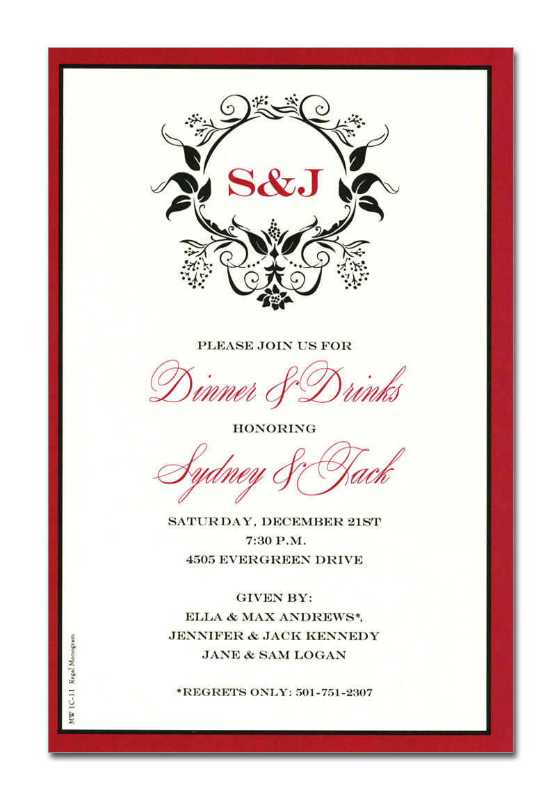 Christmas Open House Invitations