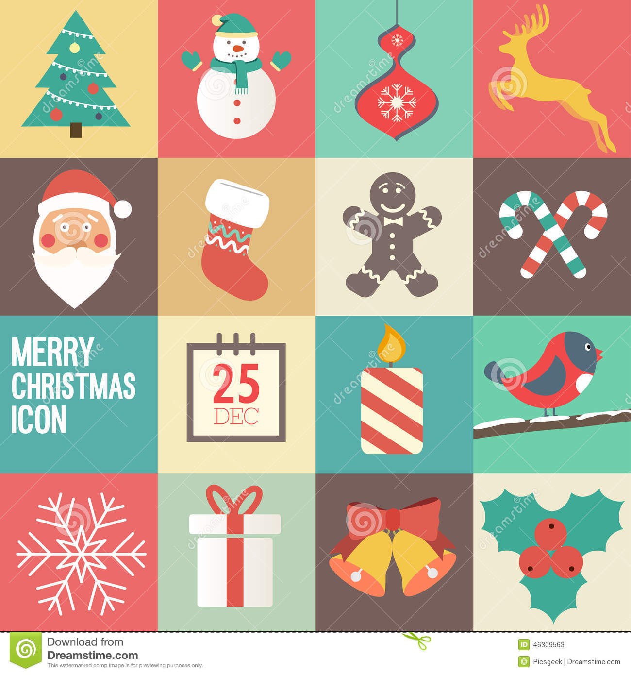 Christmas Party Invitation Stock Illustration