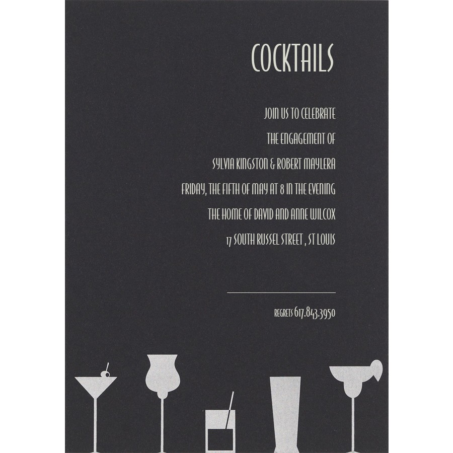 Cocktail Party Invitation