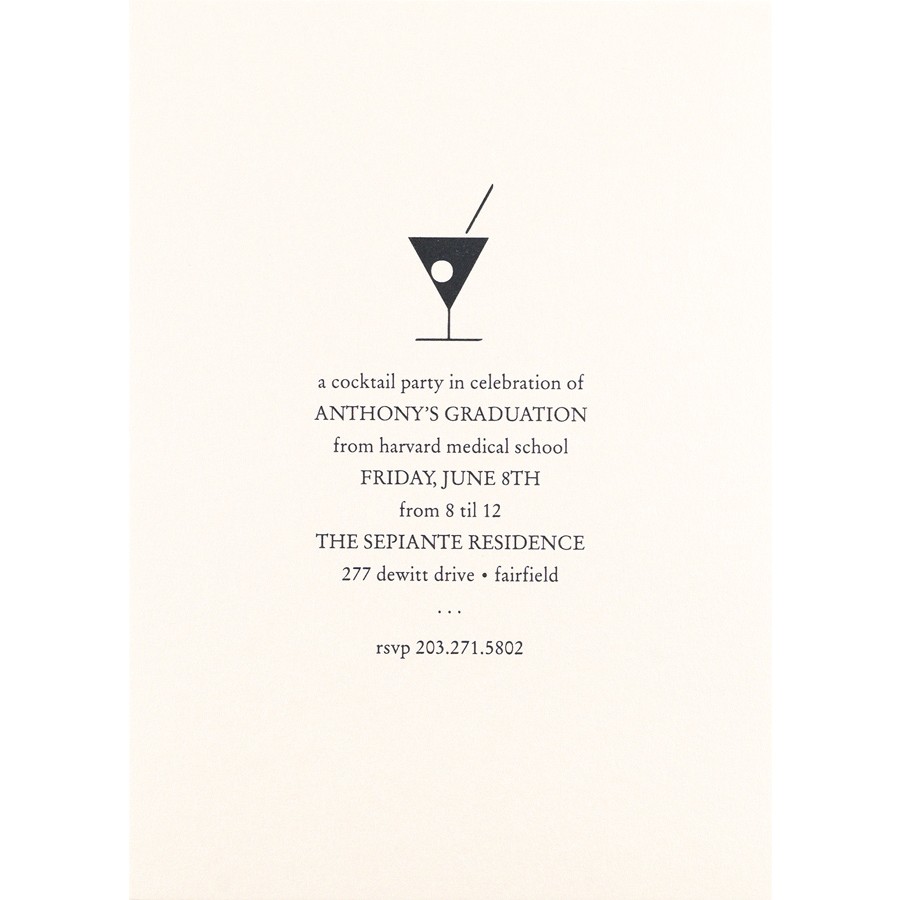 Cocktail Party Invitations