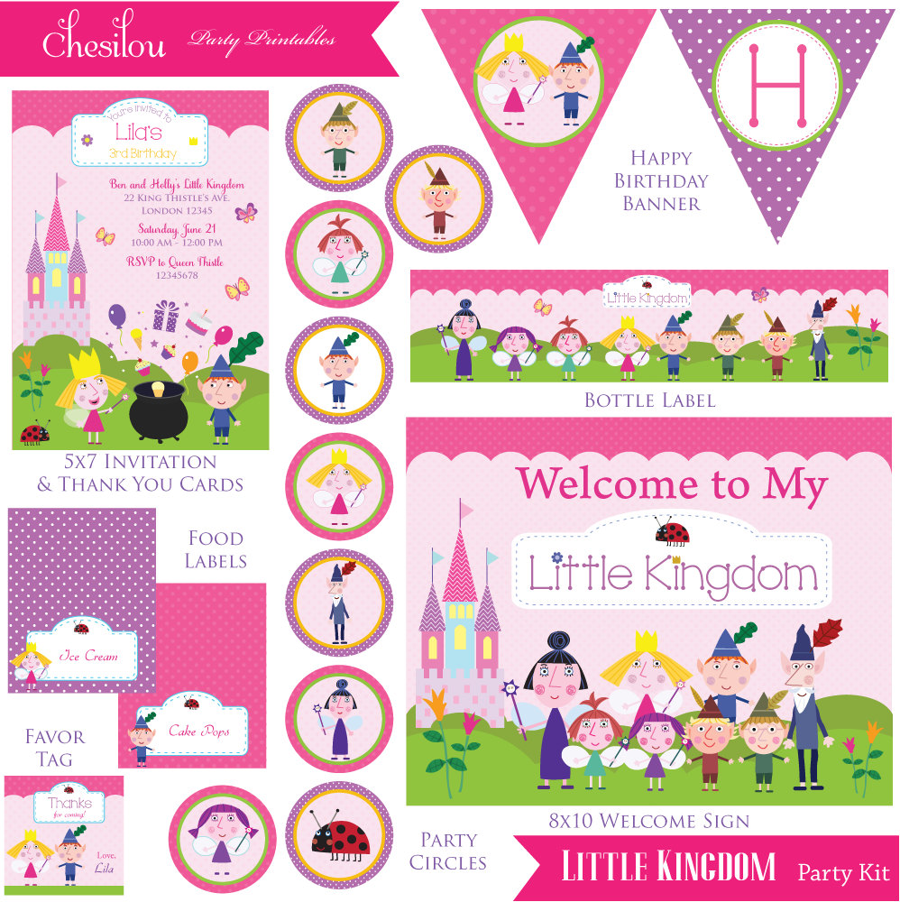 Customized Ben And Holly's Little Kingdom Digital