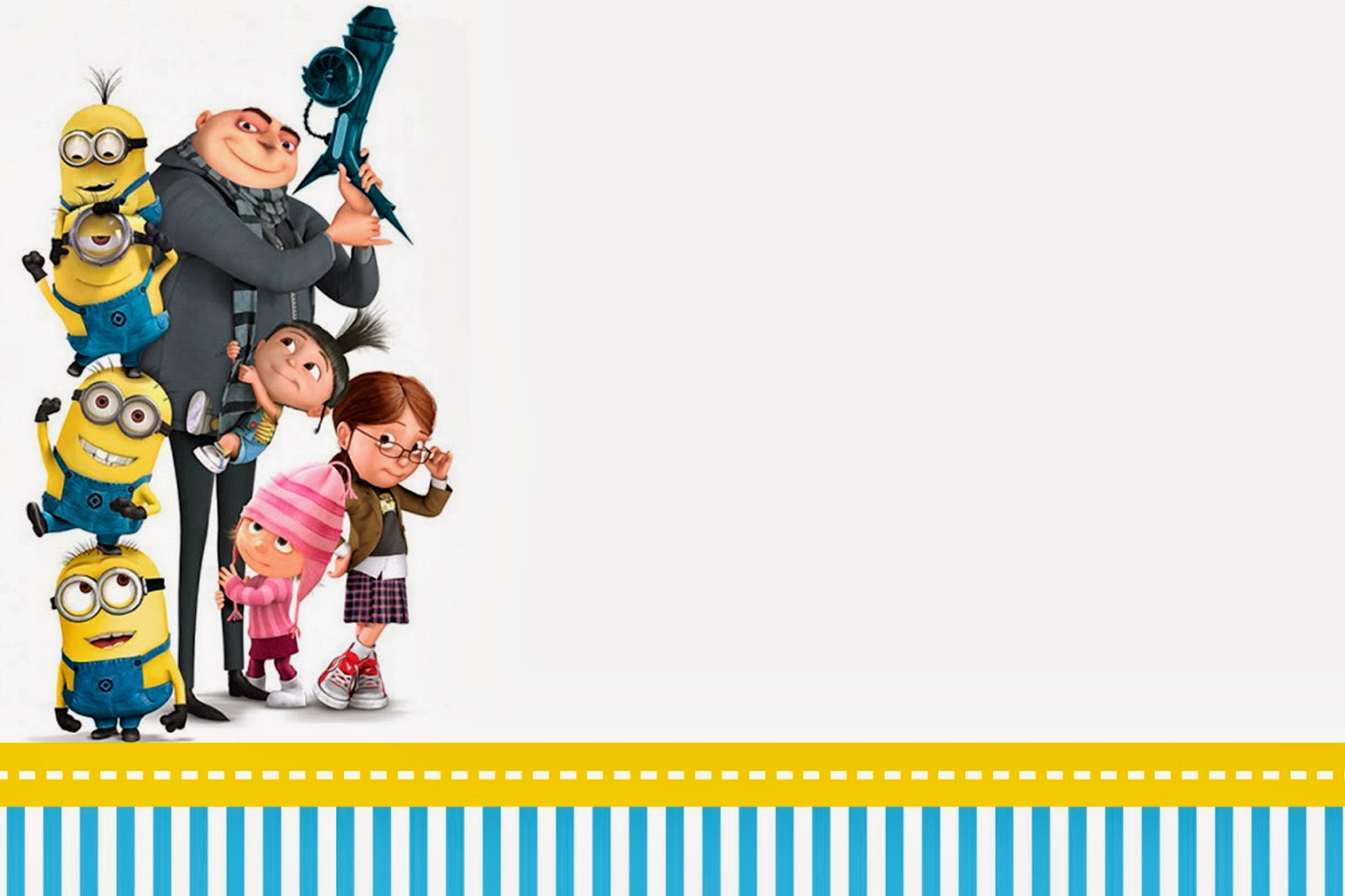 Despicable Me  Invitations And Party Free Printables