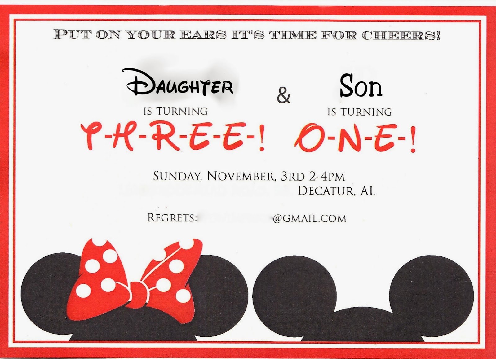 Disney Themed Party Invitations Alluring Disney Themed Party