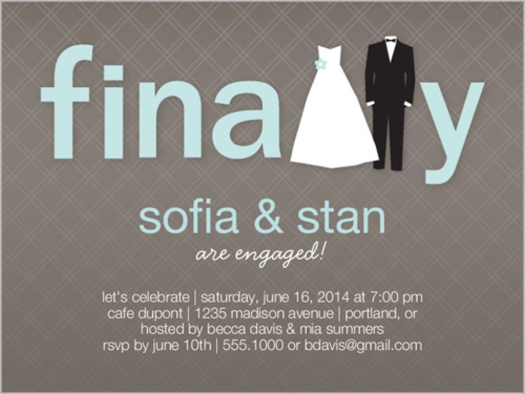 Engagement Party Invitation Australia