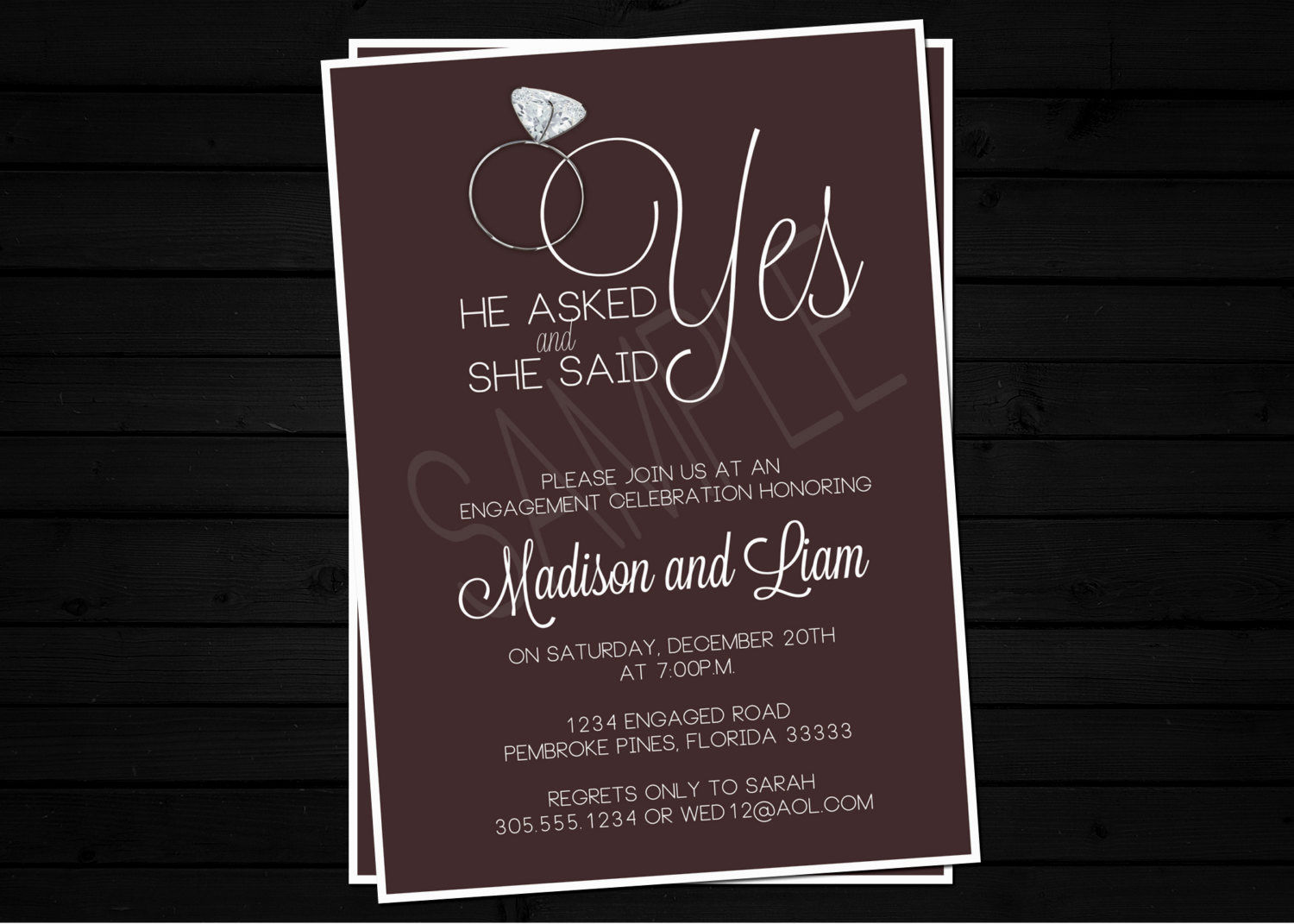 Engagement Party Invitations Templates Free Archives