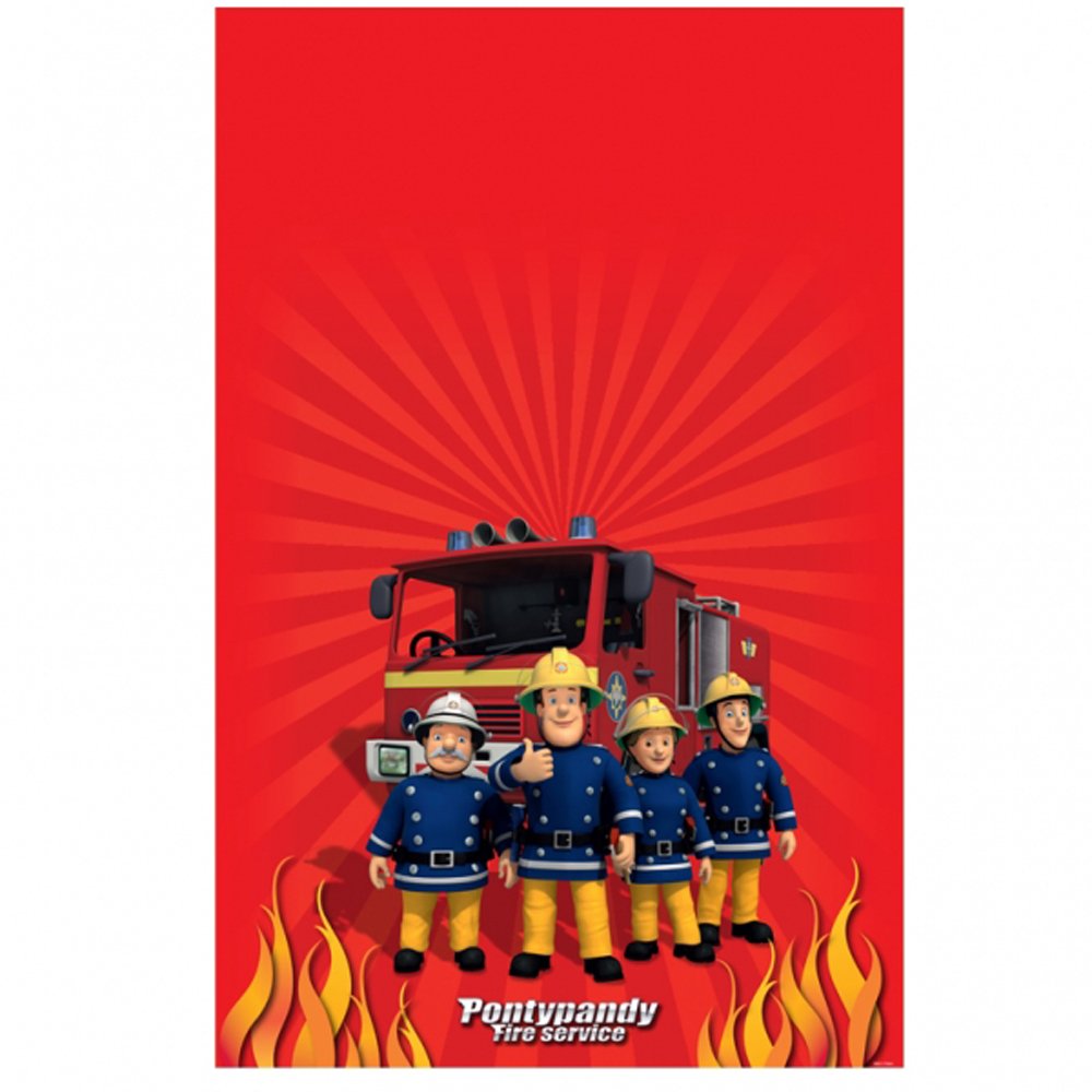 Fireman Sam Plastic Table Cover