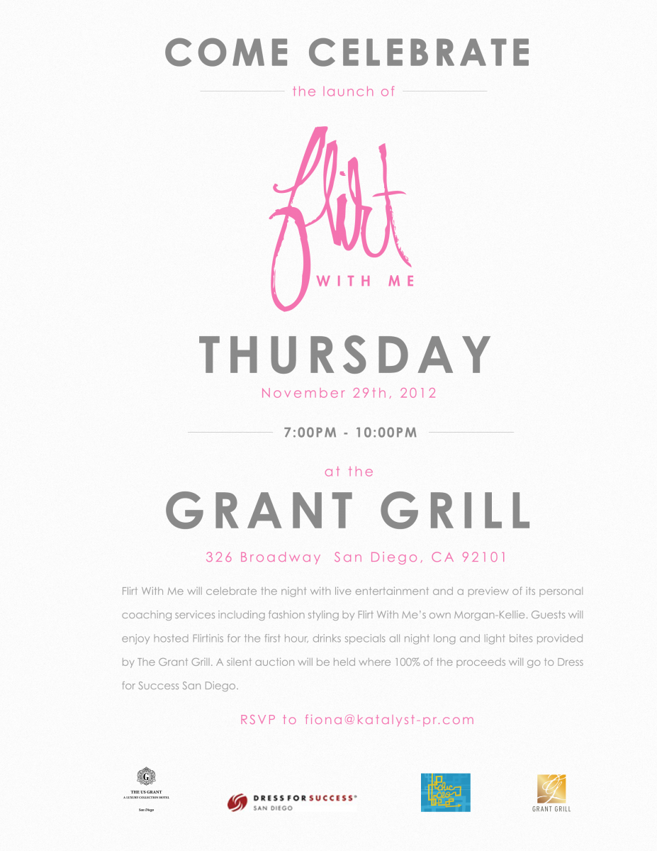 Flirt With Me Launch Party